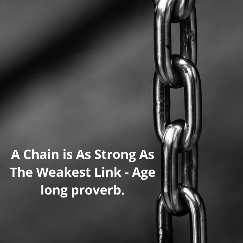 A chain strenght quote